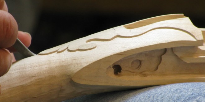 Gun Stock Carving Part 1