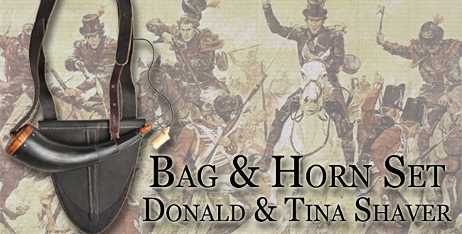 Bag and Horn Set by Donald and Tina Shaver