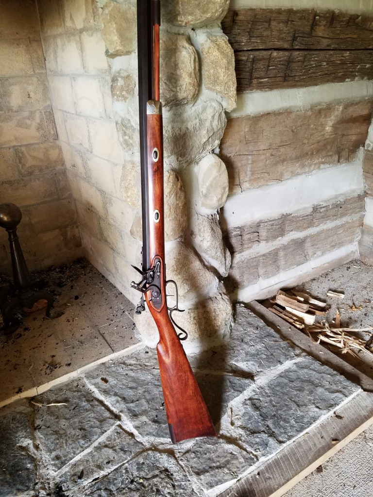 Rifle by the hearth