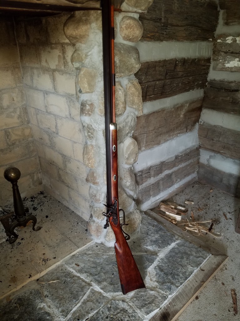 Rifle by the hearth (Stones Trace Historical Society