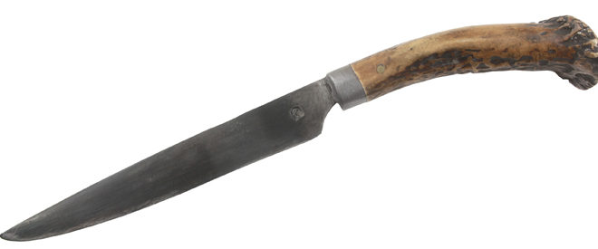 CLA Auction Item – Belt Knife by Mike Davis