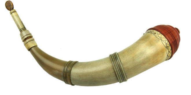 CLA Auction Item — Powder Horn by Glen Sutt